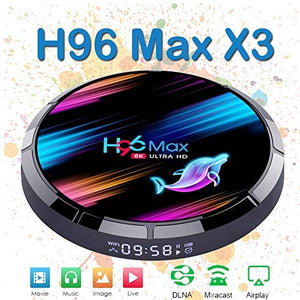 H96 Max X3 Android 9.0 TV Box 4GB 64GB with backlit keyboard