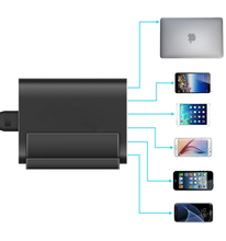 Load image into Gallery viewer, QC3.0 USB 5V 12A 60W multi port charger 6 USB  charging station