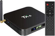 Load image into Gallery viewer, TX6 Android 9.0 TV Box 4GB DDR3 64GB