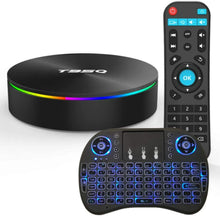 Load image into Gallery viewer, T95Q Android TV Box Amlogic S905X2 Android 9.0 OS Smart TV Box 4GB 64GB with Keyboard