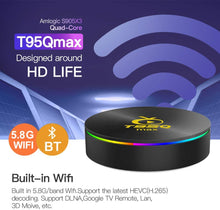 Load image into Gallery viewer, T95Q S905X3 tv box 4GB 64GB Android 9.0 with Keyboard