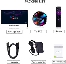 Load image into Gallery viewer, H96 Max X3 Android 9.0 TV Box 4GB 64GB with backlit keyboard