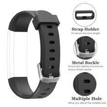 Load image into Gallery viewer, Fitness Tracker  IP67 / ID115 HR Plus Fitness Smart Bracelet Replacement Bands - Pack of 4 Bands