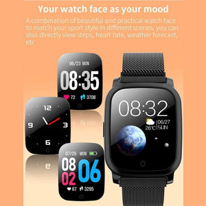 CV06 Color Screen IP67 Waterproof Sport Watch Smart Watch  - Black