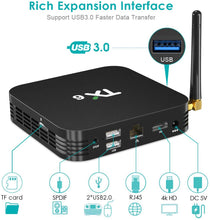 Load image into Gallery viewer, TX6 Android 9.0 TV Box 4GB DDR3 64GB