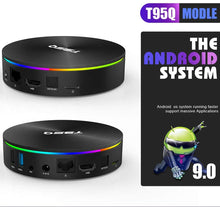 Load image into Gallery viewer, T95Q Android TV Box Amlogic S905X2 Android 9.0 OS Smart TV Box 4GB 64GB with Keyboard