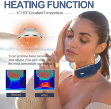 Load image into Gallery viewer, Portable Neck Massager with Heat Pulse 4D Cordless Intelligent Trigger Point Deep Tissue Massage