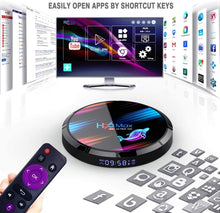 Load image into Gallery viewer, H96 Max X3 Android 9.0 TV Box 4GB 64GB with backlit keyboard