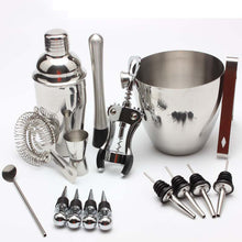 Load image into Gallery viewer, Mixology Bartender Kit with Ice Bucket - 16 Pieces