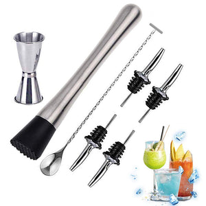 Mixology Bartender Kit | Bar Set Cocktail Shaker Set - 18 Pieces