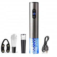 Load image into Gallery viewer, Electric Wine Opener, Rechargeable Automatic Corkscrew Wine Bottle Opener with Gift Bag