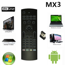 Load image into Gallery viewer, Air Mouse,MX3 Pro Backlit Mini Keyboard,Voice Remote Control,Mini Wireless Keyboard