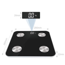 Load image into Gallery viewer, Smart Bluetooth Body Fat Scale Digital Bathroom Wireless Weight Scale