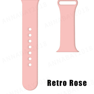 Silicone Band Strap for Apple Watch Series 6 5 4 3 2 1 SE 42/44mm -3 Pack