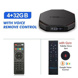 Android 11.0 TV Box, 2021 Newest T95 Plus with 4GB RAM 32GB ROM with Keyboard