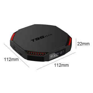 Android 11.0 TV Box, 2021 Newest T95 Plus with 4GB RAM 32GB ROM with Keyboard
