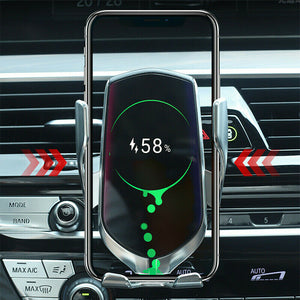 Wireless Infrared Car Charger for Apple & Android Phones