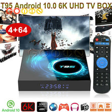 Load image into Gallery viewer, T95 Android TV Box 4GB RAM 64GB ROM - Android 10.0 TV Box