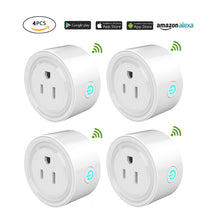 Load image into Gallery viewer, Smart Plug Mini WiFi Outlet Wireless Socket Compatible with Alexa, Echo,Google Home